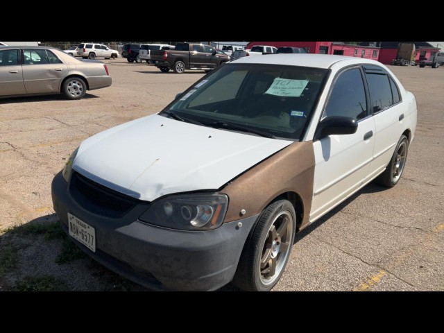 BUY HONDA CIVIC 2001 4DR SDN LX AUTO W/SIDE AIRBAGS, DAX of Amarillo Auto Auction